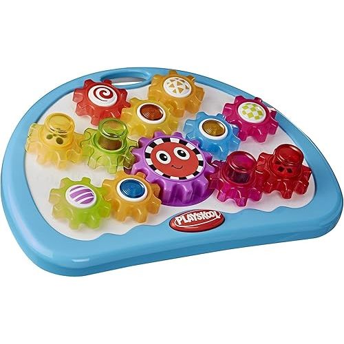 Playskool Busy Gears Toy for Toddlers and Babies 12 Months and Up with Lights, Sounds, and Spinning Action (Amazon Exclusive)