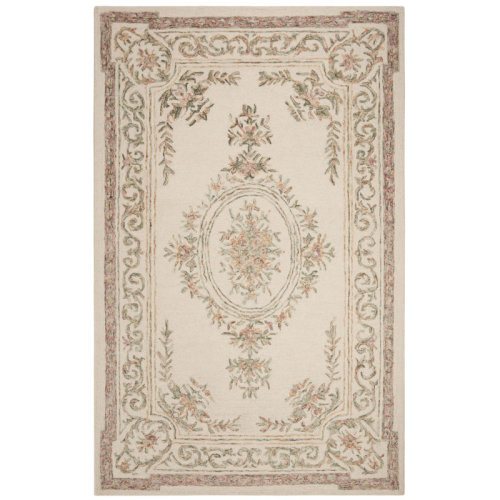 Charlton Home® Enid Hand Tufted Wool Oriental Rug & Reviews | Wayfair