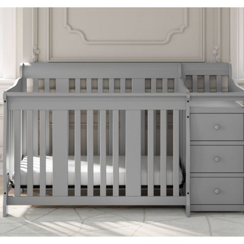 Storkcraft Portofino 5-in-1 Convertible Crib and Changer