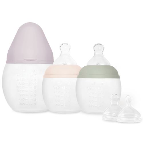 Set of 3 Elhée birth bottles. Ideal from birth - Elhée