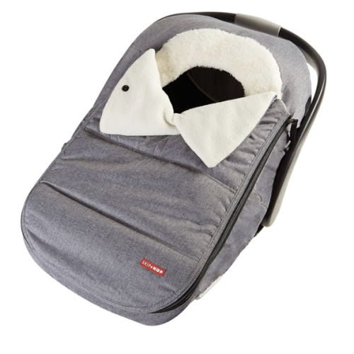 Skip Hop Winter Car Seat Cover, Stroll & Go, Heather Grey