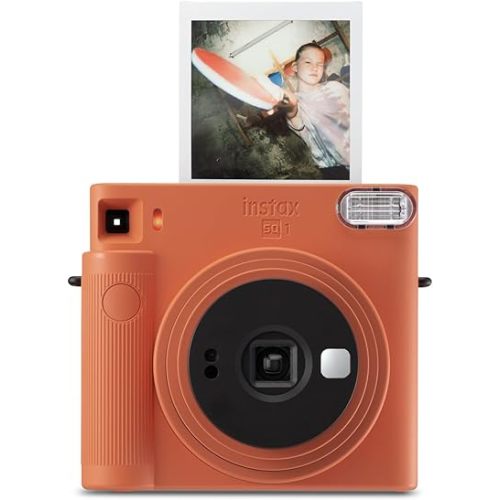 Fujifilm Instax Square SQ1 Instant Camera - Terracotta Orange
