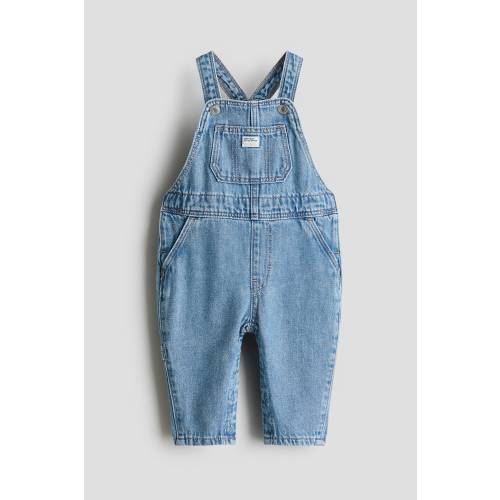COTTON DENIM OVERALLS