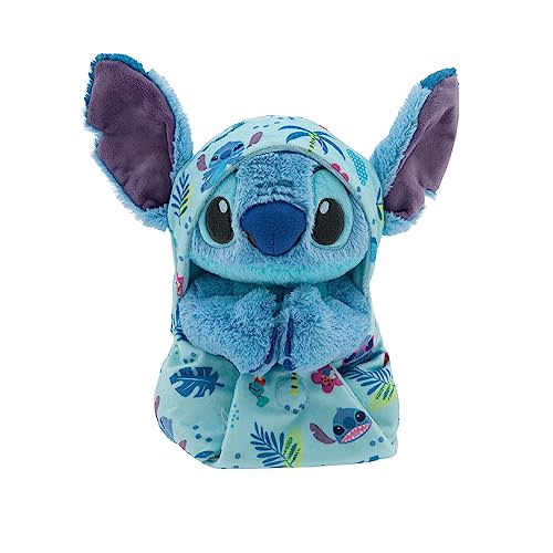 Disney Store Official Babies Collection: Stitch Plush in Swaddle with Detailed Plush Features - Official Soft Toy - Stuffed Animals for Babies - Perfect for Fans & Kids