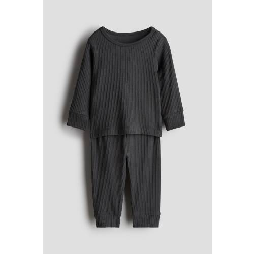 RIBBED COTTON SET