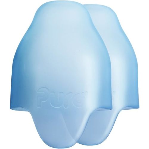 Pura Kiki Nipple/Spout Silicone Travel Covers - Pura Lids Compatible | Plastic-Free, Medical Grade, MadeSafe Certified | Prevents Leaks & Spills, Secure Fit | 2-Piece
