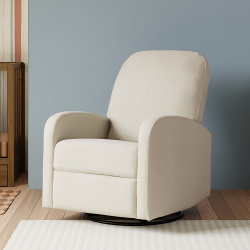 daVinci Calder Manual Swivel Recliner - Vanilla