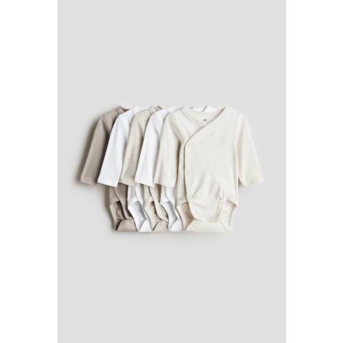 5-PACK WRAPOVER BODYSUITS