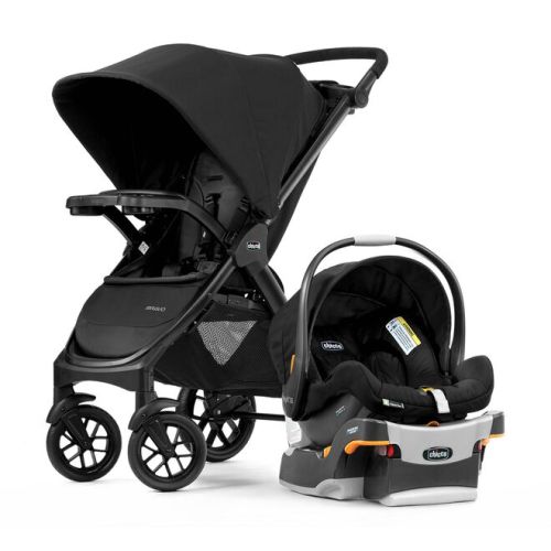 Chicco Bravo ClearTex 3-in-1 Quick-Fold Trio and KeyFit 30 Travel System
