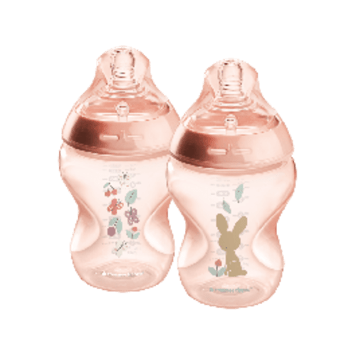 Natural Start Baby Bottle Decorated