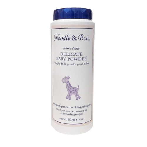 Noodle & Boo Delicate Baby Powder, Natural, Talc Free