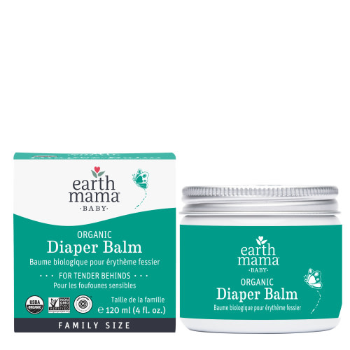 Earth Mama Organic Diaper Balm, 4 fl oz.
