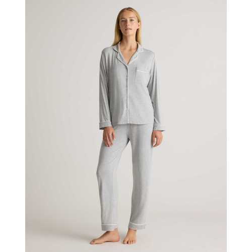 Bamboo Jersey Long Sleeve Pajama Set