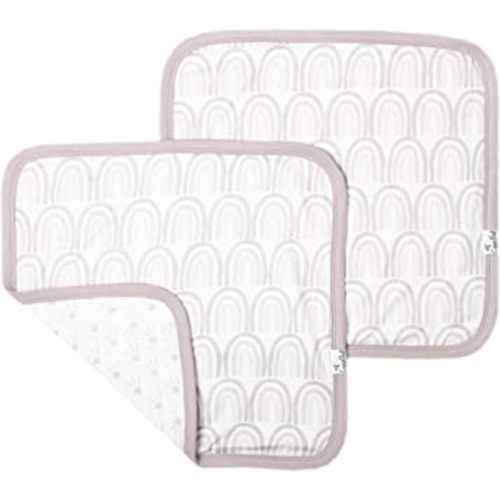 Copper Pearl Baby Security Blanket Set of 2 - Portable Size for Self-Soothing On-The-Go, Ideal Baby Blankets for Boys and Girls, Ultra-Soft, and Gift-Ready Loveys - Bliss