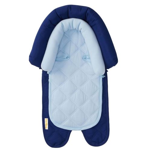 GoldBug Baby & Toddler 2-in-1 Duo Head Support for Car Seats - Blue