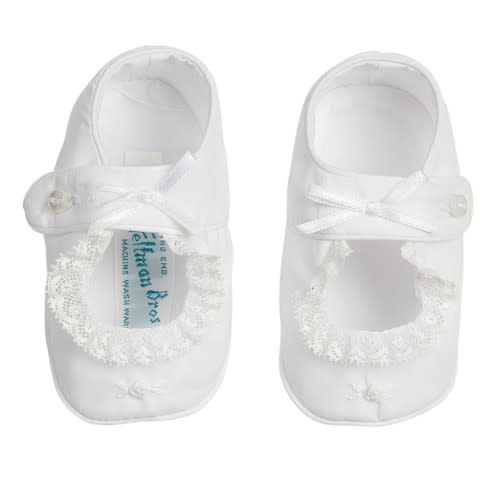 Girls Lace Bow Booties I Feltman Brothers