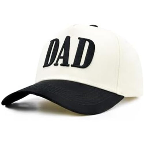 Dad Hats for Men, Vintage Two Tone Hat, New Dad Gifts for Husband, Fathers Day Birthday Gifts from Daughter Son Wife
