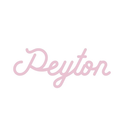 Personalized Preppy Script Name