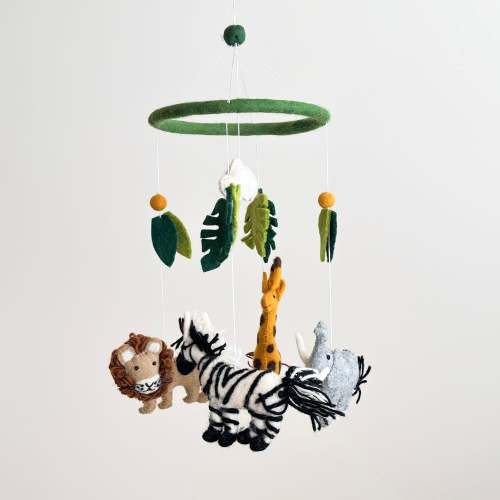Felt Baby Mobile - Savanna Dream Jungle