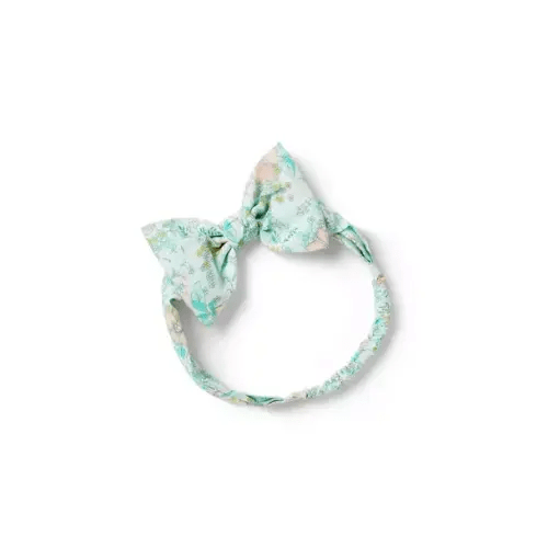 Baby Floral Bow Soft Headband