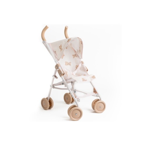 Teddy Doll Extra Large Umbrella Buggy, Folding Push Stroller, Ages 3+