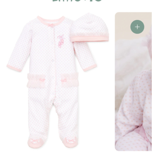 Prima Ballerina Footed One-Piece And Hat