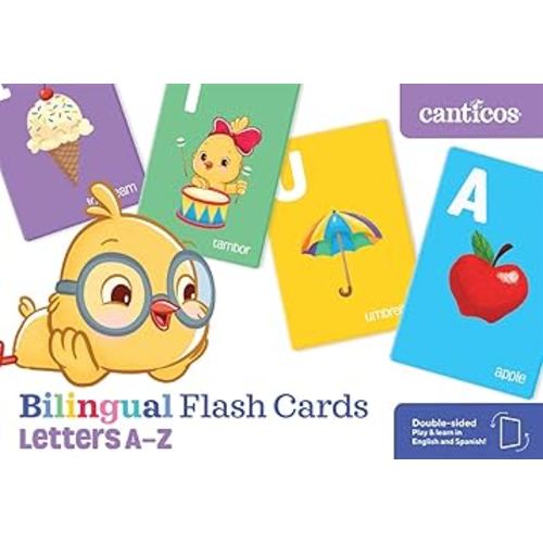 Canticos Bilingual Flash Cards: Letters A-Z (Canticos Cards)