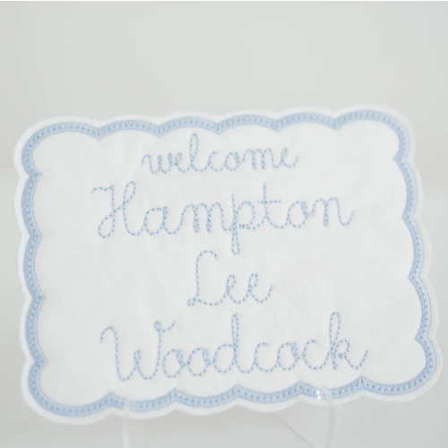 The Original Newborn Welcome Sign
