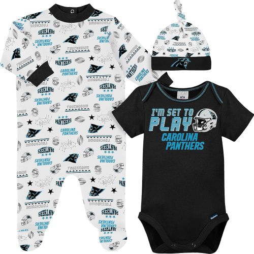 Gerber Unisex Baby NFL Team Footed Sleep and Play and Bodysuit Gift Set