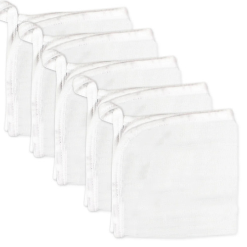 5-Pack Organic Cotton Washcloths | Honest Baby Clothing
