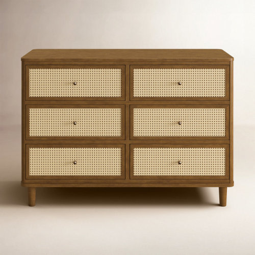 Namesake Marin 6 Drawer 19.49" W Dresser & Reviews | Birch Lane