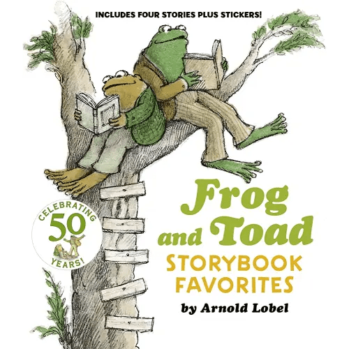 Frog and Toad Storybook Favorites: Includes 4 Stories Plus Stickers! (I Can Read Level 2)