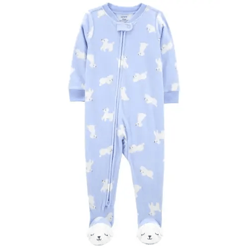 Baby 1-Piece Poodle Fleece Footie Pajamas - Carter's | Carter's