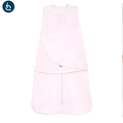 Pink Cotton Muslin Swaddle - Newborn | HALO