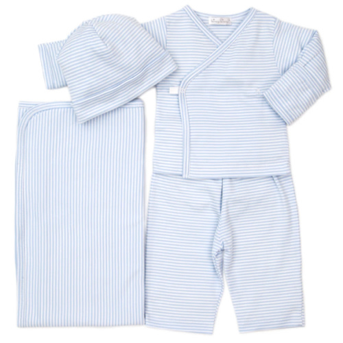 Simple Stripes Blue Take Me Home Bundle Set