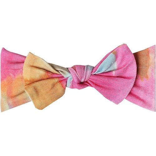 Copper Pearl Baby Bows: Stylish Headbands for Baby Girls, Premium Soft and Stretchy Baby Headbands, Perfect for Newborns, Trendy Designs - Monet