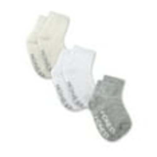 Honest Baby Clothing Boy or Girl Socks, 3 Pack (Newborn-24M)