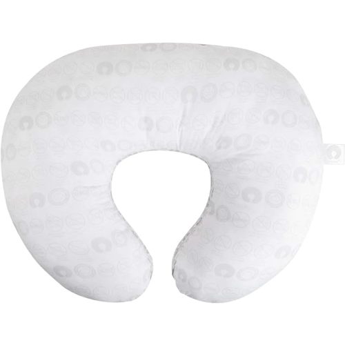 Boppy Nursing Pillow Bare Naked Original Support, Boppy Pillow Only, Nursing Pillow Cover Sold Separately, Ergonomic Nursing Essentials for Breastfeeding and Bottle Feeding, with Firm Fiber Fill - White