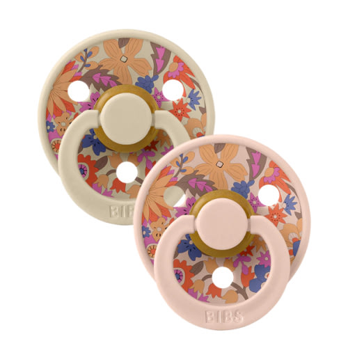 BIBS x LIBERTY Colour 2 Pack pacifiers - Blush Mix – Bibsworld store US