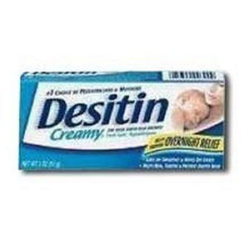 3 Pack - DESITIN Rapid Relief Diaper Rash Creamy Ointment 2 oz