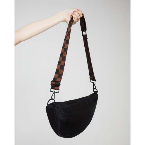 Black Crossbody Compact Diaper Bag | Sling Diaper Bag | citymouse