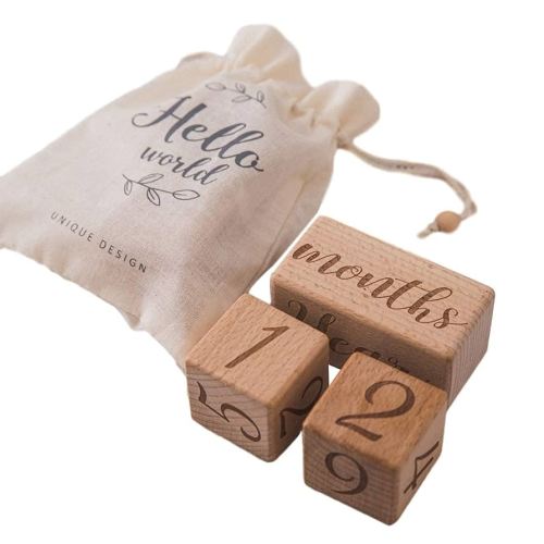 Wooden Milestone Blocks