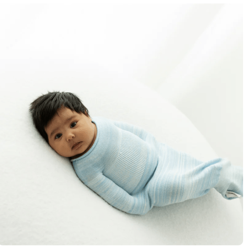 Blue Swaddle Sleep Sack - Large (12-18 pounds)