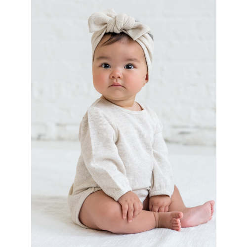Heather Oat / 0-3M