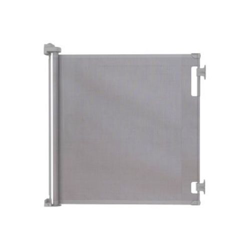 Perma Child Safety 55" Wide x 33" Tall Retractable Baby Gate - 3116 - Gray