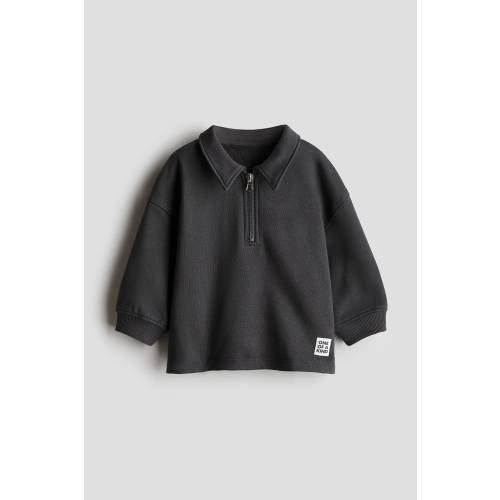 HALF-ZIP POLO SHIRT