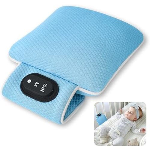 Portable Baby Sleep Soother with 3 Vibration Modes – Gentle Calming Aid for Cribs, Strollers & Travel – Auto Shut-Off Timer (90 Min), Soothing Vibrations for Newborns & Infants