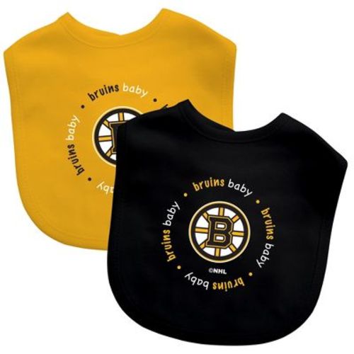 Babyfanatic Officially Licensed Unisex Baby Bibs 2 Pack - Nhl Boston Bruins.