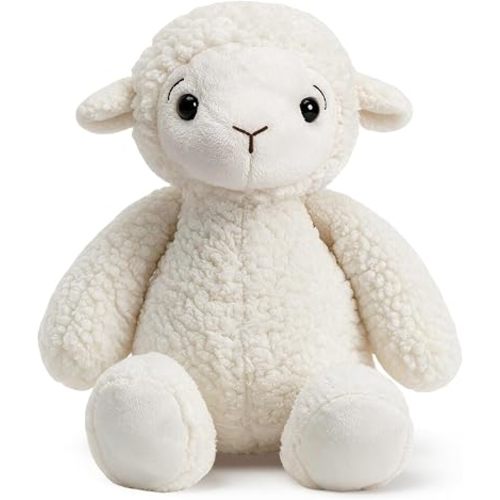 LotFancy Sheep Stuffed Animal, 12 inch Soft Cuddly Lamb Plush