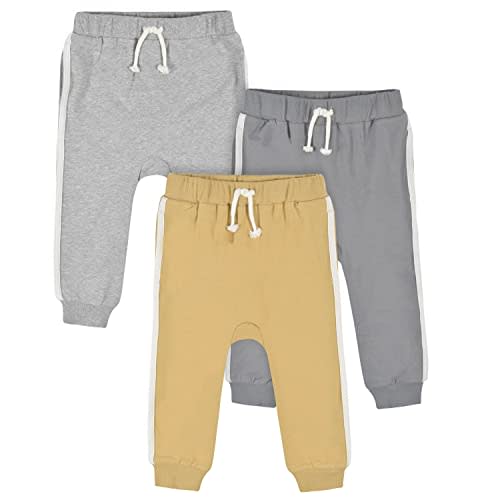 Gerber Baby-Boys Toddler 3-Pack Jogger Pants